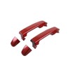 HUYILUN0104 Red Painted 1 Lot 4 Door Oute Handle Exterior