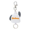 Sanrio 189642 Pochacco Face Reel Keychain, White