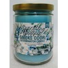 Smoke Odor Exterminator 13oz Jar Candle, Sparkling Juniper 1 Candle.