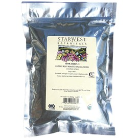 Starwest Botanicals Chicory Root Roasted Granules Organic 1 lb