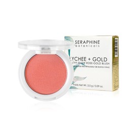 Seraphine Botanicals Lychee + Gold Healthy Glow Rose-Gold Blush