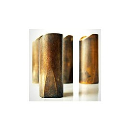 Rock Slide Aged Brass Rock Slide Medium Tarnished Guitar Slide