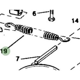 John Deere Extension Spring M72473