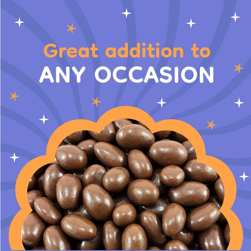 Milk Chocolate Covered Almonds | 2 Lb Bulk Bag |