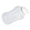 1500ml Large Capacity Sports Water Bottle Portable Scale Marking Poping