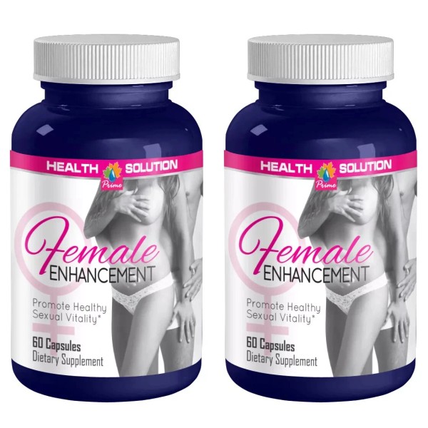 Health Solution Prime FEMALE ENHANCEMENT PILLS - Arginine, Saw Palmetto,