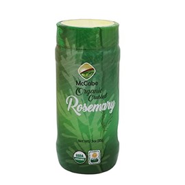 McCabe Organic Crushed Rosemary - Crushed Rosemary | Rich with Fiber & Minerals | USDA and CCOF Certified | Packed in USA | 85g
