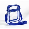 Clear Stadium Approved Crossbody Bag – Transparent PVC Shoulder Purse