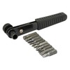 Rolson 28909 11 pc Offset Ratchet Screwdriver Set