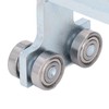 4 Wheel T Pulley Push Pull Rolling Bearing Roller T