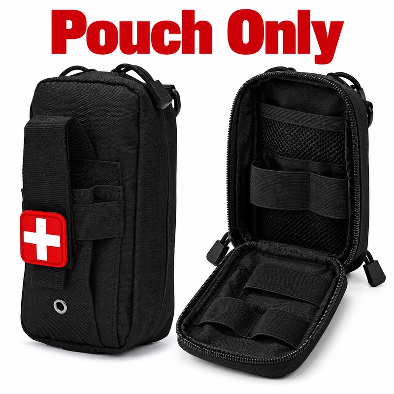 Tactical First Aid Pouch for Outdoor Gear Storage – Durable