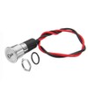 TuToy 12 8 mm LED Dashboard Warning Light Indicator Light