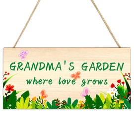 Grandma Mothers Day Gift,Nana Gifts,Grandma Gifts,Nan Gifts,Grandma Birthday Gifts,Nan Birthday Gifts,Gifts for Nan,Gifts for Grandma,Garden Signs,Gifts for Grandparents,Grandma Christmas Gifts