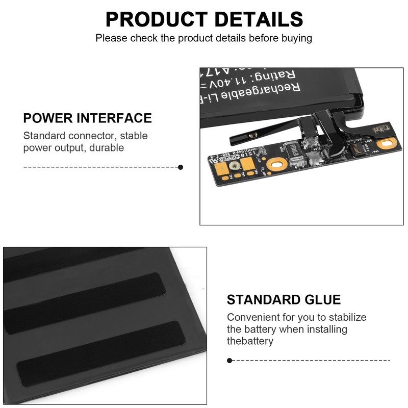 A1708 A1713 Battery for A2171 A2159 A2289 A2338, Compatible with