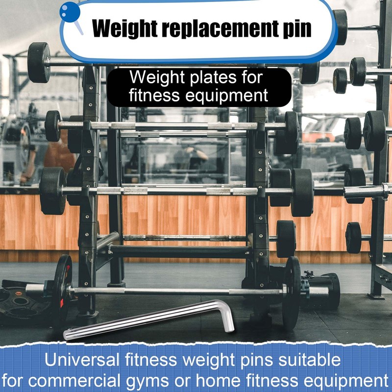 NQEUEPN 2pcs Weight Stack Pin, 3/8 Inch Diameter 6 Inch