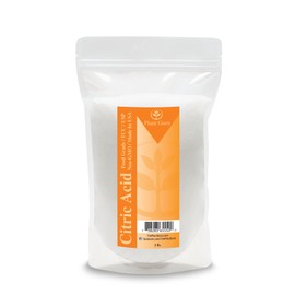 Citric Acid Powder 2 lbs. 100% Pure Food Grade, Kosher, Non-GMO, for Cooking, Baking, Cleaning, Bath Bomb and Soap Making.