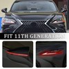 TOMALL 2 Pair Headlight Daytime Running Light Rearview Mirror Light