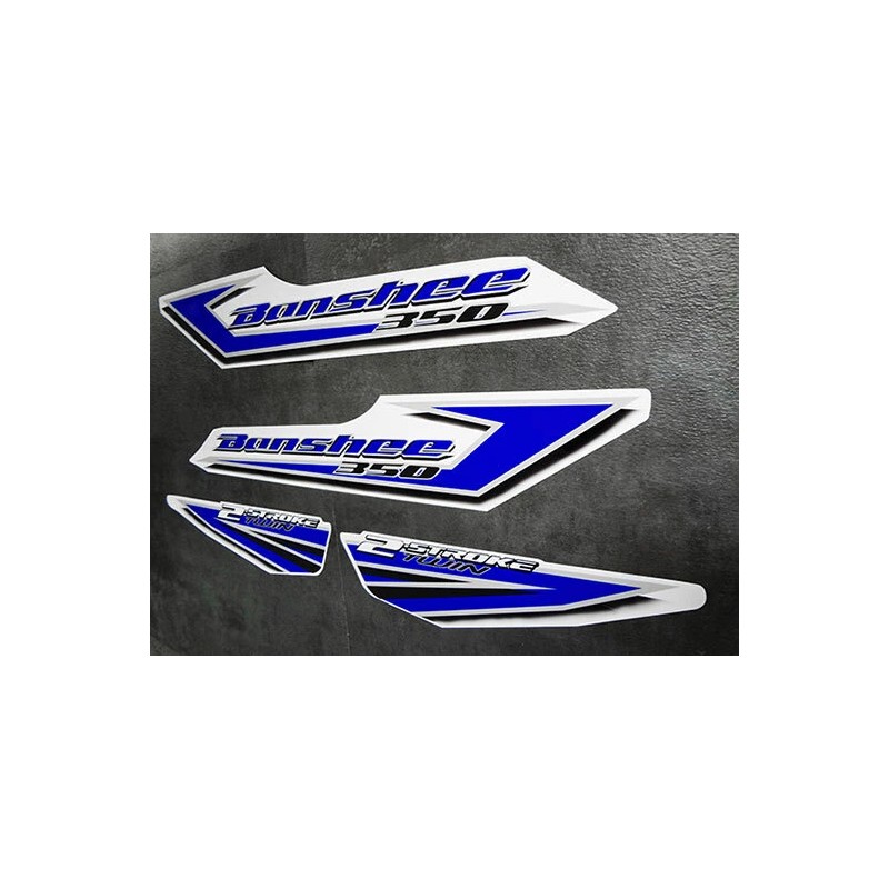 Orafol 06' 2006 Yamaha Banshee Blue/White Decals Stickers Quad Graphics