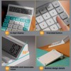 Holotioee 12 Digits Desktop Calculator with Large LCD Display and