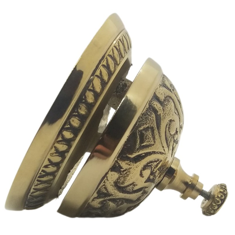 Solid Brass Victorian Style Service Desk Bell