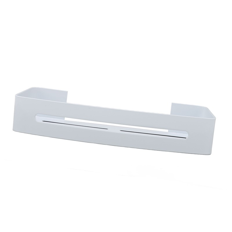 Wall Mount Bathroom Shelf Shower Bath Rack Single Layer Space
