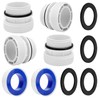 2 Set 4560 40mm to 1 1/2" Hose Conversion Adapters