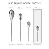 Robert Welch Bud Bright Cutlery Coffee/Espresso Spoon, Set of 8.