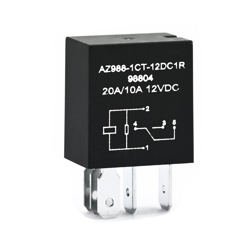 GROBARPART Automotive Relay 3 Packs 4671168E 72472M AZ988-1CT-12DC1R Relay 12V