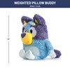 Jay Franco Weighted Bluey Plush Pillow Buddy - 2.5 lbs