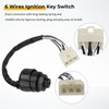 M MATI Ignition Key Switch 6Wires for Kawasaki Mule 2010