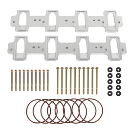 Rectangle Intake Manifold Adapter Plates Compatible with LS1 Cathedral Port Cylinder Head to LS3 LSA ZL1 CTS-V