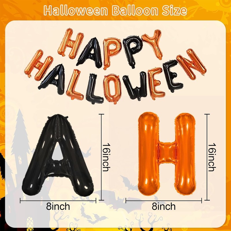 Halloween Balloons Halloween Decorations Halloween Party (Halloween)