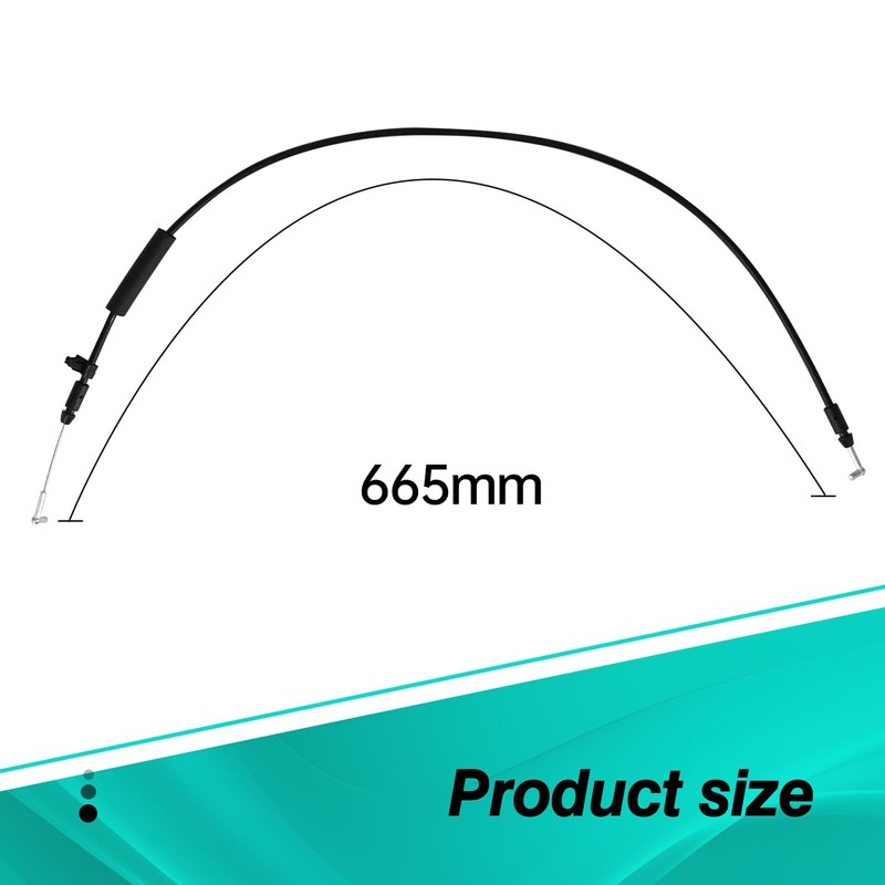 Front Left Driver Door Open Cable Compatible with 2000-2004 Toyota