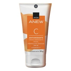 Crema Radiante Vitamina C SPF 50 Anew - 50 G Avon día para todo tipo de piel de 50g 25+ años