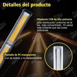 Barra Torreta Estrobo Codigo Leds Cob Policia 24 PuLG 40w