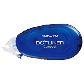 Kokuyo DM4500-08NB Tape Glue Dot Liner Compact Body, Blue, Set of 2