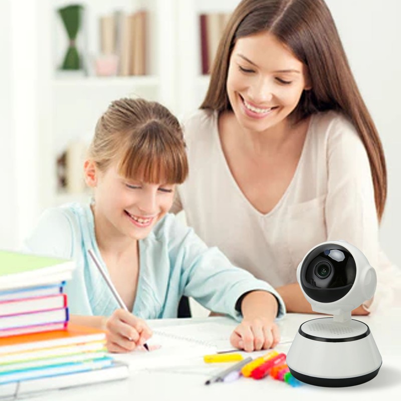 Pan Tilt Security Camera Wireless Wifi Wide Angle Panoramic Camera