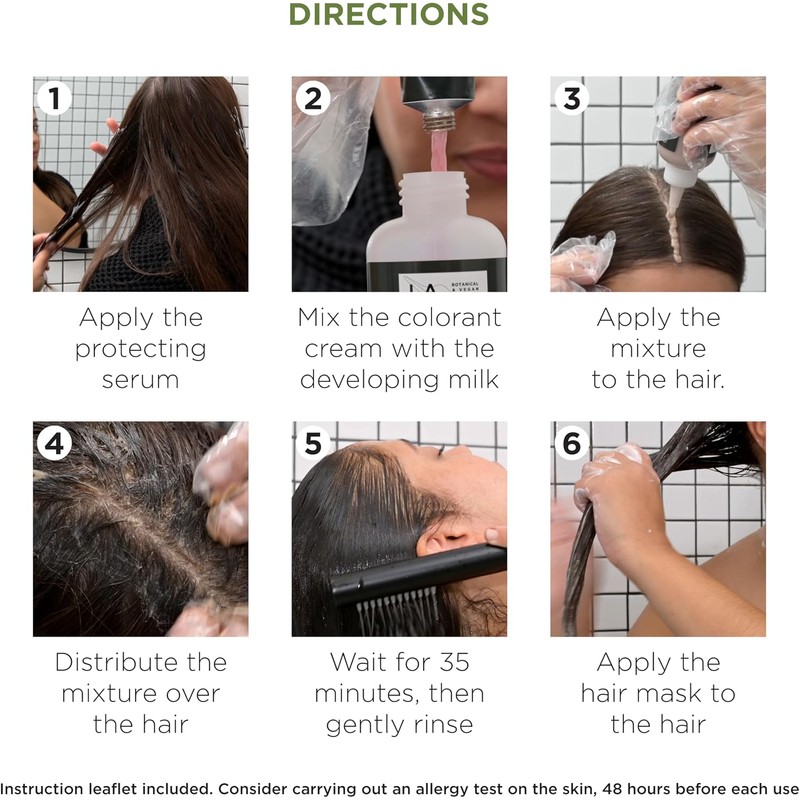 Lazartigue Permanent Haircolour 5.0 I Tinte castaño claro I Sin