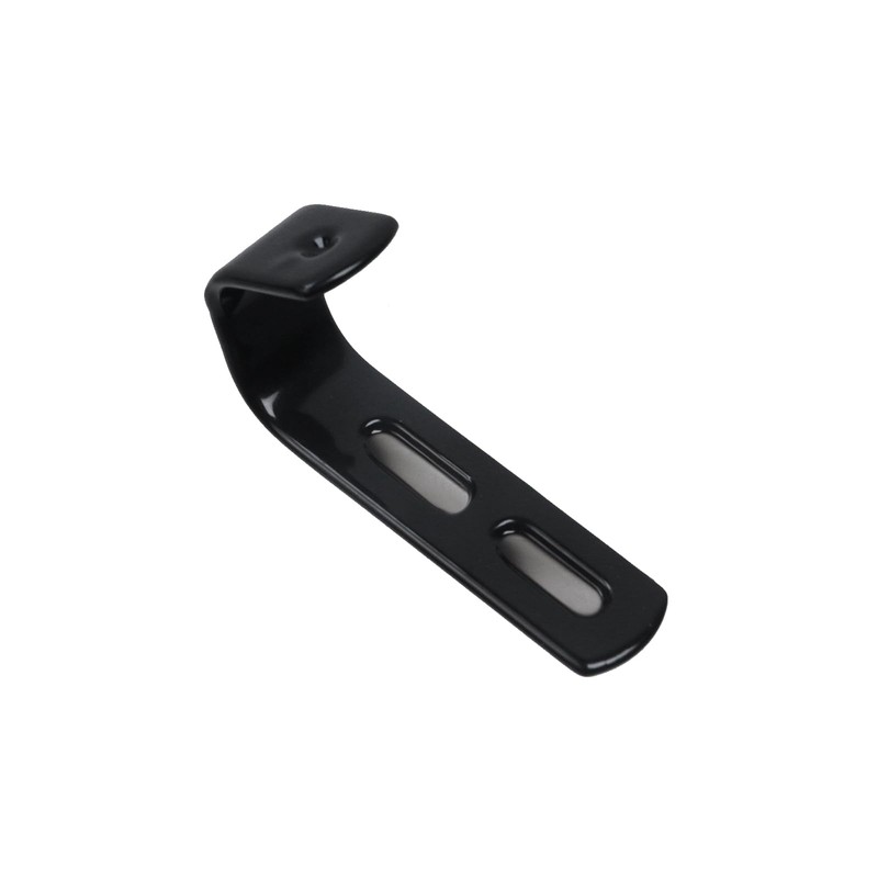 Coshar 4Pcs Stainless Steel J Hook Black 1-1/4 Inch PVC