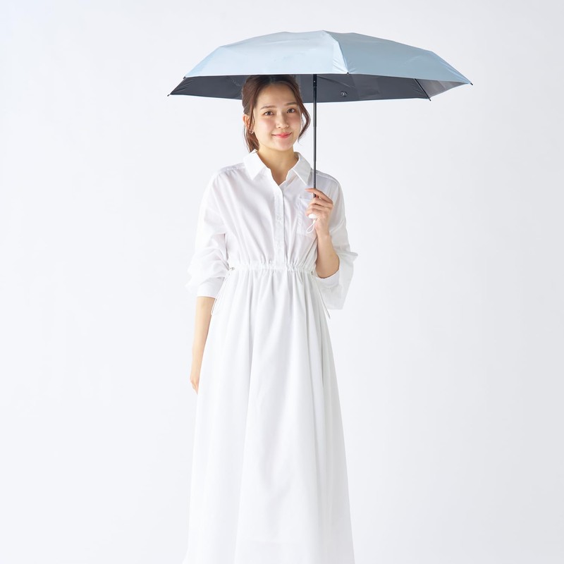 kowaza 30287 Folding Umbrella, Hand Opening, 100% Light Blocking, Heat
