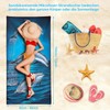 Zomer Beach Towel Large 90 x 180 cm Quick-Drying Microfibre