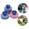 Mipcase 3pcs Rotary Drill Lawn Mower Blade Sharpener Mowing Sharpeners