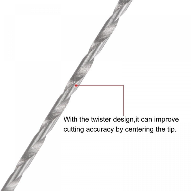 sourcing map 5 Pcs 1mm Mini Micro Twist Drill Bits,