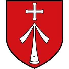 Sticker Stralsund Crest Approx. 9 x 11 cm Contour Cut Car Sticker Flag