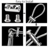 20 PCS Wire Rope Clips with End Screw Stopper Heavy