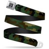 Buckle-Down Seatbelt Belt - Camo Olive - 1.5" Wide -