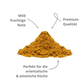 Boomers Gourmet - Pineapple Curry Fruity Mild I Curry Pineapple Spice Preparation - Spice Jar 11.5 cm - 100 g