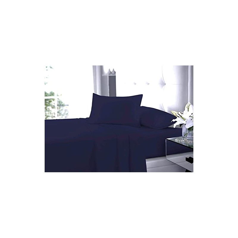 Fitted Bed Sheet With FREE MATCHING 2 X PILLOW CASES