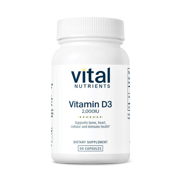 Vital Nutrients Vitamin D 2000 IU | Vitamin D3 Supplement