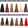 Viovian Black French Curl Braiding Hair 14 Inch 6 Packs